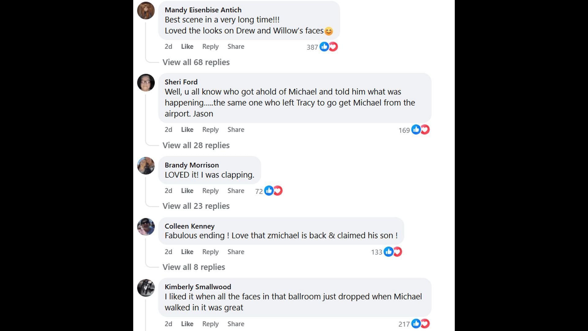 More fan reactions sharing the same sentiments (Image via Facebook/General Hospital Fans - Official)